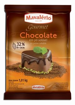 CHOCOLATE EM PÓ 32% CACAU MALVALERIO 1KG