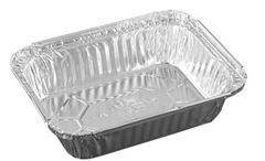 EMBALAGEM RETANGULAR, WYDA D-6, EM ALUMINIO, SEM TAMPA, 500ML, CAIXA COM 100 UNIDADES