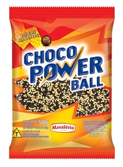 CEREAL MICRO, MAVALÉRIO, CHOCOLATE POWER BALL, 500G