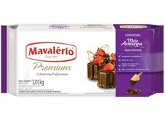 COBERTURA FRACIONADA PREMIUM, MAVALÉRIO, SABOR CHOCOLATE MEIO AMARGO, DE 1,01KG