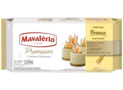 COBERTURA FRACIONADA PREMIUM, MAVALÉRIO, SABOR CHOCOLATE BRANCO, DE 1KG