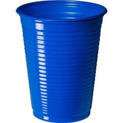 COPO, COPOBRAS, CAPACIDADE 200ML, AZUL, CAIXA COM 20 PACOTES DE 50 UNIDADES