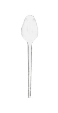 COLHER MINI, STRAWPLAST, CRISTAL, CAIXA COM 15 PACOTES DE 200 UNIDADES