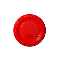 PRATO, COPOBRAS, PR-015, VERMELHO, CAIXA COM 50 PACOTES DE 10 UNIDADES