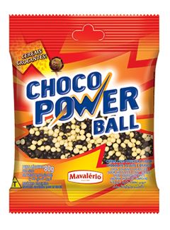 CEREAL CHOCO POWER BALL, MAVALÉRIO, MINI, 80G