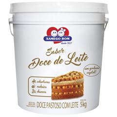 DOCE LEITE XAMEGO BOM, BALDE 5KG 