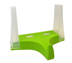 SUPORTE UNISOLD COM DISPENSADOR VERDE DE SACO PLASTICO