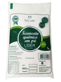 FERMENTO QUIMICO EM PO LIDER 1KG