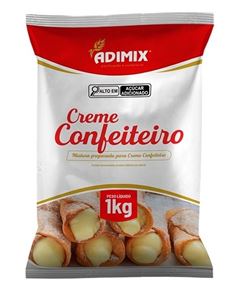 CREME CONFEITEIRO, ADIMIX, PACOTE COM 1KG