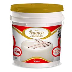 GELEIA BRANCA ESPELHADA FRUTIG, ADIMIX,  BALDE 4KG