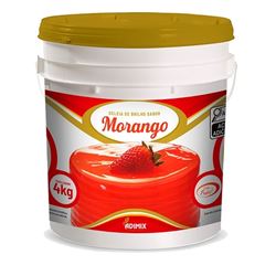 GELEIA MORANGO FRUTIGEL, ADIMIX,  BALDE 4KG