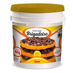 RECHEIO DE BRIGADEIRO GRANFIL, ADIMIS, BALDE 4KG