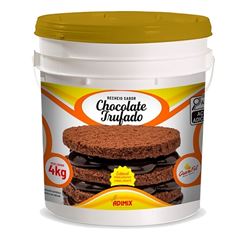 RECHEIO CHOCOLATE TRUFADO GRANFIL, ADIMIX, BALDE 4KG 