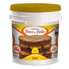 CREME DOCE DE LEITE GRANFIL, ADIMIX, BALDE 4KG