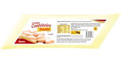CREME CONFEITEIRO PRONTO, ADIMIX, PACOTE COM 1KG