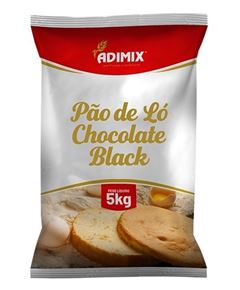 PÃO DE LÓ BLACK, ADIMIX, PACOTE COM 5,010KG
