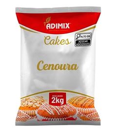 CAKE CENOURA, ADIMIX, PACOTE COM 2KG