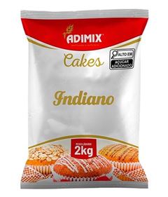 CAKE INDIANO, ADIMIX, PACOTE COM 2KG