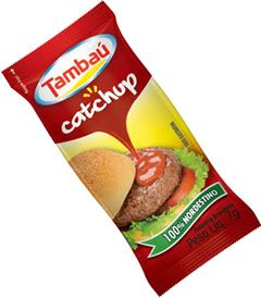 SACHÊ KETCHUP TAMBAÚ 7G CAIXA COM 192 UNIDADES