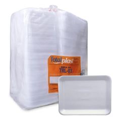 BANDEJA DE ISOPOR, B3, TRL, TOTALPLAST, 235X180X18, FARDO COM 400 UNIDADES