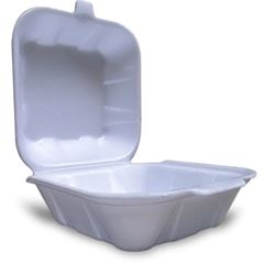 HAMBURGUEIRA DE ISOPOR, TH2, TOTALPLAST, 146X146X68, FARDO COM 400 UNIDADES