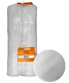 DISCO DE ISOPOR, Nº15, TOTALPLAST, FARDO COM 400 UNIDADES