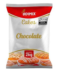 CAKE CHOCOLATE, ADIMIX, PACOTE 2KG
