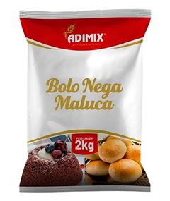BOLO NEGA MALUCA,ADIMIX, PACOTE 2KG 