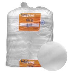 DISCO ISOPOR Nº30, TOTALPLAST, FARDO COM 400 UNIDADES