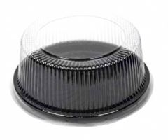 EMBALAGEM PARA TORTA MÉDIA, PRETA 1,7KG, G-56MM, GALVANOTEK, CAIXA COM 50 UNIDADES