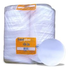 BANDEJA DISCO DE ISOPOR Nº35 TOTALPLAST FARDO COM 400 UNIDADES