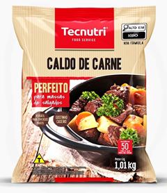 CALDO CARNE TECNUTRI SACHE 10 X 1,01 KG
