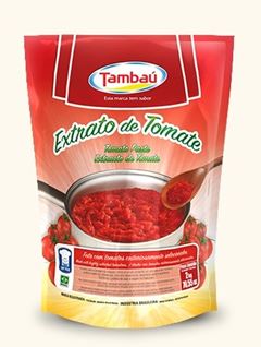 EXTRATO DE TOMATE TAMBAÚ PACOTE 2KG
