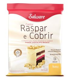 COBERTURA PARA RASPAR E COBRIR BRANCA SALWARE 5KG
