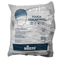 TOUCA DESCARTAVEL NOBRE PACOTE  COM 100UN