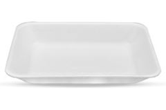 BANDEJA ISOPOR, B3, TFL, TOTALPLAST, 235X180X33 FARDO COM 400 UNIDADES