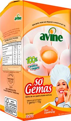 AVINE GEMA PASTEURIZADA 1KG