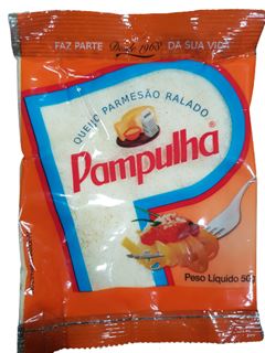 QUEIJO RALADO PAMPULHA 30 PACOTES DE 50G