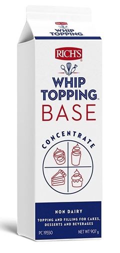 RICHS WHIP TOPPING BASE 907G