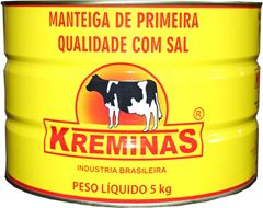 MANTEIGA KREMINAS COM SAL 5KG