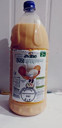 AVINE OVO PASTEURIZADO EM GARRAFA PET 2KG