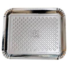 BANDEJA LAMINADA NÚMERO 6 PACOTE COM 10 UNIDADES