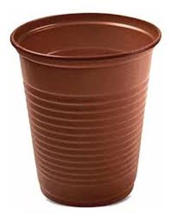 COPO COPOBRAS 200ML MARROM CAIXA COM 20 PACOTES DE 50 UNIDADES