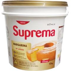 MARGARINA SUPREMA BALDE 15KG
