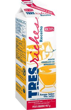 RICHS TRES RICHES RECEITA 907G