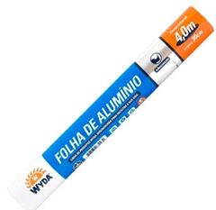 WYDA ROLO ALUMINIO, 4,0X30 CAIXA COM 25 UNIDADES