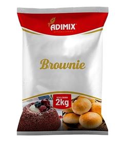 BROWNIE, ADIMIX, PACOTE COM 2KG