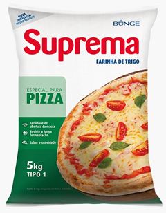 FARINHA DE TRIGO PARA PIZZA, SUPREMA, 5KG