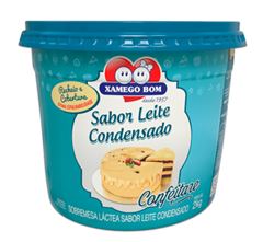 RECHEIO E COBERTURA SABOR LEITE CONDENSADO, XAMEGO BOM, 2KG