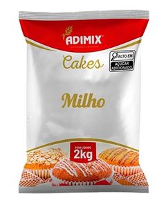 CAKE MILHO, ADIMIX, PACOTE COM 2KG